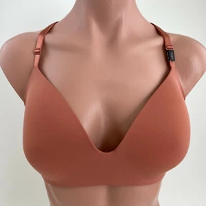 Victoria's Secret T-Shirt Lightly Lined Wireless Bra Canyon Rose Size 32DDD NWT - Picture 1 of 10