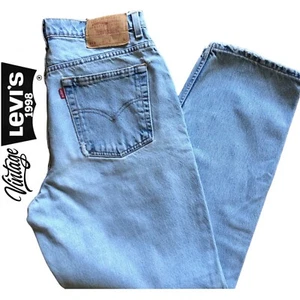 Levi’s Vintage 1998 Women’s High Rise Bootcut Jeans 512 Red Tab Size 14 - WOW‼️ - Picture 1 of 14