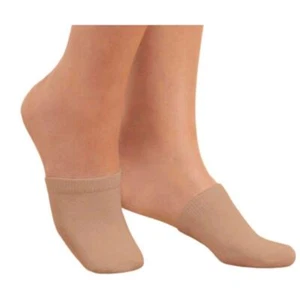 Paquete de 3 pares de calcetines suaves para mujer en tonos de piel blanco negro caqui algodón suave - Imagen 1 de 9