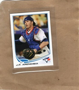 2013 Topps Baseball Card JP Arencibia 525 mini Toronto Blue Jays - Picture 1 of 1