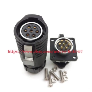 XHP20 7Pins Waterproof Connector,RV Solar Industrial Power Bulkhead Connector - Picture 1 of 7