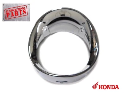 New OEM Genuine Honda Headlight Rim Trim Ring Many VTX Models  - Image 1 of 3