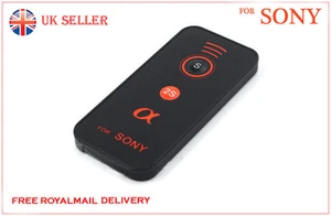 IR Wireless Remote Control for Sony NEX-6 NEX-7 NEX-5R NEX-5N Alpha A6000 A290 - Picture 1 of 2