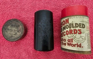 Edison Gold Moulded Cylinder Record 10177 The Saftest O' The Family Harry Lauder - Imagen 1 de 9