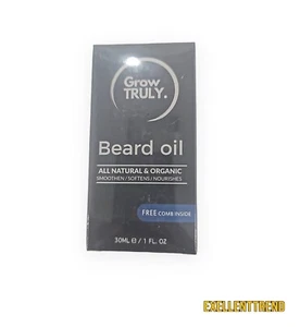 GROW REALLY BEARD OIL PREMIUM BEARD OIL & COMB KIT - Bild 1 von 1