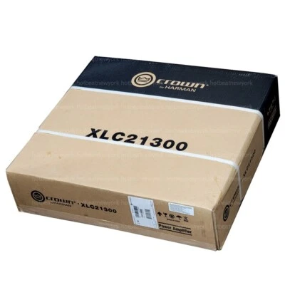 Crown XLC21300 2-Channel 1,300 Watt Power Amplifier For Pro/Cinema XLC 21300 - Image 1 of 4