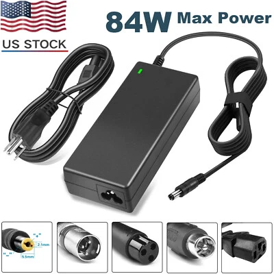 Premium 36V Electric Scooter Charger 42V 2A XLR Connector Male For Ebike Adapter - Image 1 of 4
