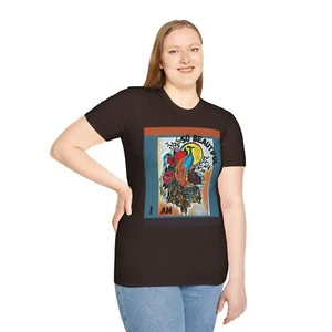 Peacock Beauty Unisex T-Shirt - Picture 1 of 11