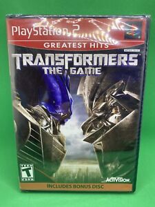 Transformers: The Game Sony PlayStation 2 PS2 COMPLETE SEALED!!!! BRAND NEW!!!!