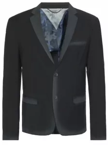 Diesel J-Jeams-Spray Blazer Jacket Grey uk 34 eu 44 - Picture 1 of 12