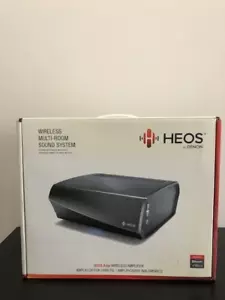 Denon HEOS HS2 Multi-Room Streaming Amplifier - Black Free Shipping (New In Box) - Picture 1 of 2