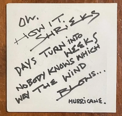 The Rolling Stones Hurricane 2005 Tour CD Single Katrina Relief Donation Foto 1 de 2