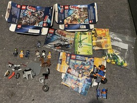 The LEGO Movie Lot 70800 70801 30282  Nexo Knight 70347 Instructions Boxes