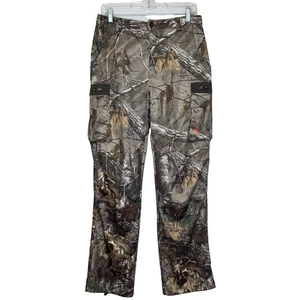 Game Winner Camo Hunting Pants Men’s Large 36–38 Realtree Xtra Cargo Pockets - Picture 1 of 12