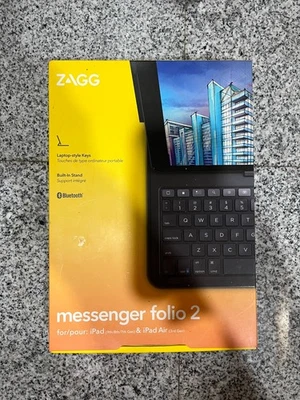 ZAGG Messenger Folio 2 Keyboard Folio/Case - Black - Image 1 of 2