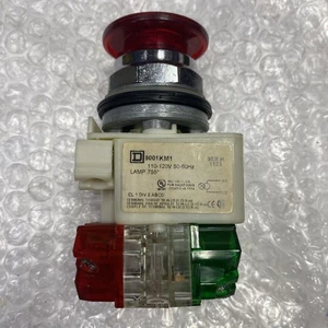 ~Square D 9001 KM1 Red Push Button~ - Picture 1 of 4