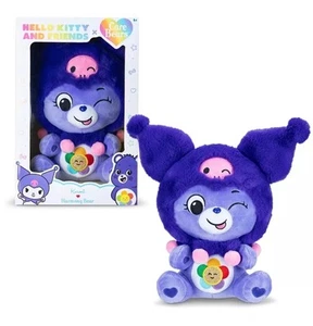 Hello Kitty And Friends x Care Bears Harmoniebär verkleidet als Kuromi 10 Zoll Plüsch - Bild 1 von 10