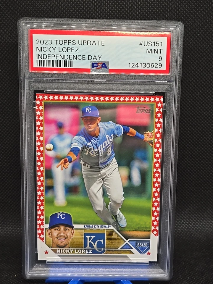 2023 Topps Update Series - Nicholas Lopez #US151 Independence Day /76 - Image 1 of 3