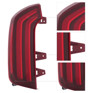 Left Driver Tail Light For 2020-2022 Kia Telluride EX/SX LED Outer Rear Light - Picture 1 of 24