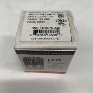 SORAA BRILLIANT MR16 12v 8W BI-PIN REPLACEMENT MODULE GU5.3 SGB11-08-270D-830-03 - Picture 1 of 8