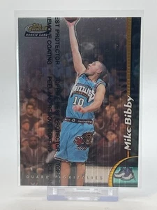 1998-99 Topps Finest Chrome Basketball Card #227 Mike Bibby Vancouver Grizzlies - Picture 1 of 2