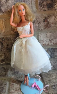 Muñeca Barbie de Colección Mattel Besándose Años 70 Bailarina de Gira Zapatos de Vestir Cara de Steffie... - Imagen 1 de 24
