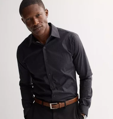 Apt. Hombre Camisa de vestir ajustada 9® Premier Flex Foto 1 de 3