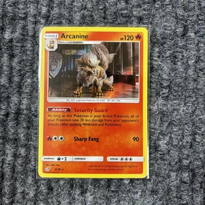 Pokémon DEP Arcanine 6/18 Holo Raro Casi Nuevo Detective Pikachu Casi Como Nuevo - Imagen 1 de 12