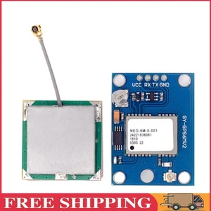 GY-NEO6MV2 GPS-Flugsteuerungsmodul NEO-6M NEO6MV2 große Antenne für Arduino - Bild 1 von 10