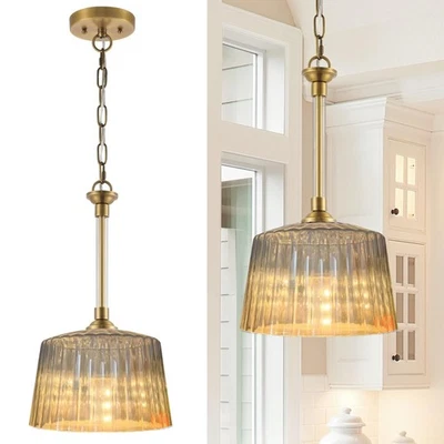 Modern Style Battery Operated Pendant Light Over Kitchen Island,6 RGB Colors ... - Image 1 of 4