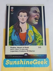Radha, Heart of Keld (Rainbow Foil) Secret Lair Drop Foil - Picture 1 of 4