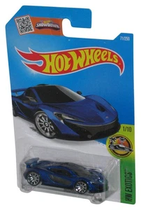 Hot Wheels HW Exotics 1/10 McLaren P1 (2015) Blue Toy Car 71/250 - Picture 1 of 1