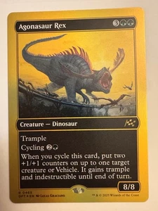 Agonasaur Rex (First-Place Foil) Aetherdrift Foil NM MTG - Picture 1 of 1