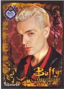 TARJETA PROMOCIONAL BUFFY THE VAMPIRE SLAYER 2000 TINTAS SDCC FAN CLUB 2 DE 4 PICOS - Imagen 1 de 1