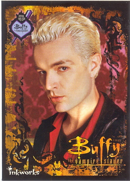 BUFFY THE VAMPIRE SLAYER 2000 INKWORKS SDCC FAN CLUB PROMO CARD 2 OF 4 SPIKE - Image 1 of 1