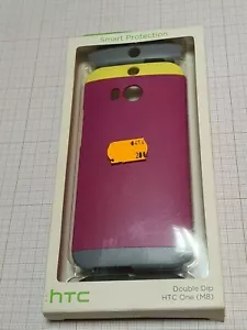 Original Original HTC One M8 HC C940 Double Dip Case Pink Neu Blisterpackung - Bild 1 von 3