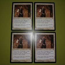 Temper x4 Stronghold 4x Playset Magic the Gathering MTG