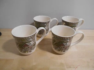 4 Johnson Brothers THE FRIENDLY VILLAGE 3 3/4" Kaffeetassen BEDECKTE BRÜCKE 8057 - Bild 1 von 4