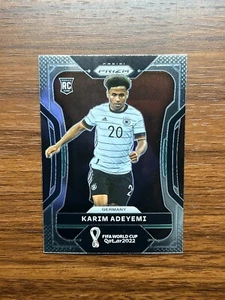 2022 Prizm World Cup Karim Adeyemi ROOKIE #111 Panini Germany Soccer Qatar RC - Picture 1 of 2