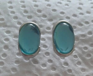 1 Paar Silber 925 Ohrstecker von Esprit – Aquamarin ELEMENTS - Bild 1 von 3