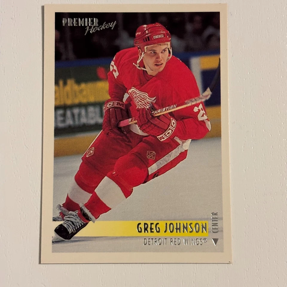1994-95 Topps Premier - #257 Greg Johnson - Image 1 of 2