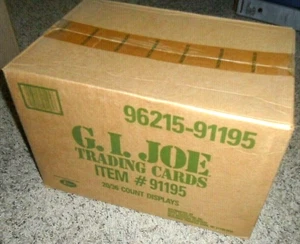 🪖 1 CAJA SELLADA DE FÁBRICA ESTUCHE SELLADO IMPUL 1991 GI JOE Real American Hero 🪖 - Imagen 1 de 6