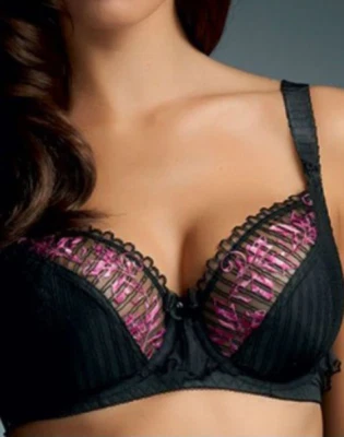 Sujetador de balcón Fantasie Fauve Sabine UK 34D negro (1) Foto 1 de 3