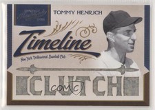 2011 Playoff Prime Cuts Custom Die-Cut Player Nickname /25 Tommy Henrich #12