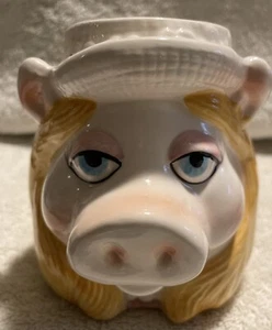Vintage SIGMA Miss Piggy Mug Cup Ceramic Jim Henson Muppet Taste Setter 14oz - Picture 1 of 10