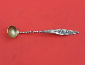 Lily of the Valley by Whiting Sterling Silver Mustard Ladle twist orig 5 1/4" - Picture 1 of 2