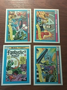 (LOTE DE 4 UNIDADES) FANTASTIC FOUR 1990 IMPUL MARVEL UNIVERSE #'S 89, 90, 124, 137 - Imagen 1 de 13