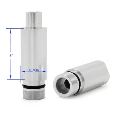 3" Prolunga Tubo Forcella Anteriore 41mm per Harley Sofail FXST Dyna FXDWG 93-05 - Immagine 1 di 4