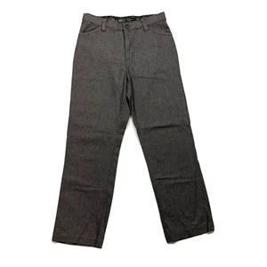 NEW Lee Comfort Waistband Pants Womens 12 Medium Gray Straight Stretch Waist - Picture 1 of 10
