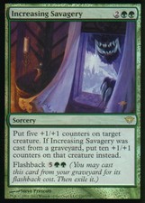 Increasing savagery Foil | NM | Dark Ascension | Magic MTG